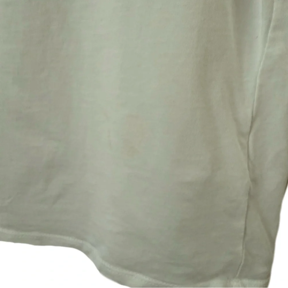 Quince Soft White Classic Basic Minimalist V-Neck T-Shirt X-Large - Picture 7 of 7